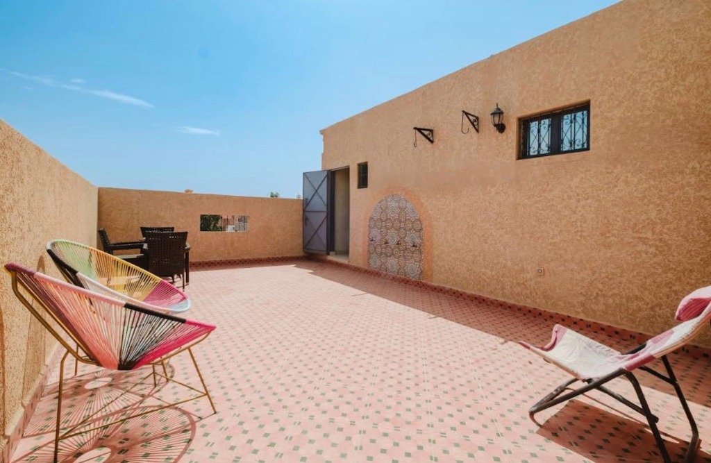 Relaxing terrace Marrakech
